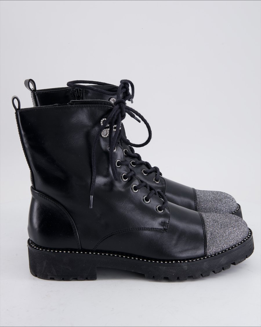 Catwalk Ankle boots Polyutherane Black Eu 41