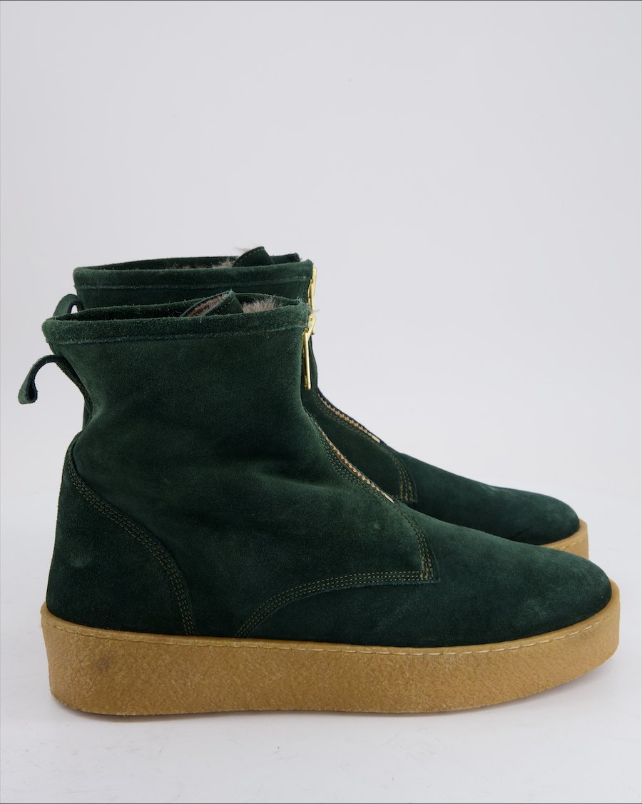Billi Bi Ankle boots Suede Green Eu 41