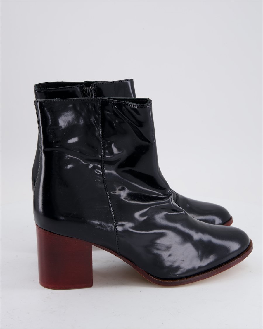 Navyboot Ankle Boots Leather Black Eu 41