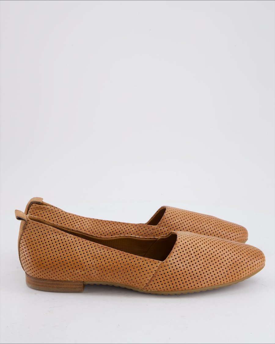 Paul Green Flats Leather Brown Eu 40.5