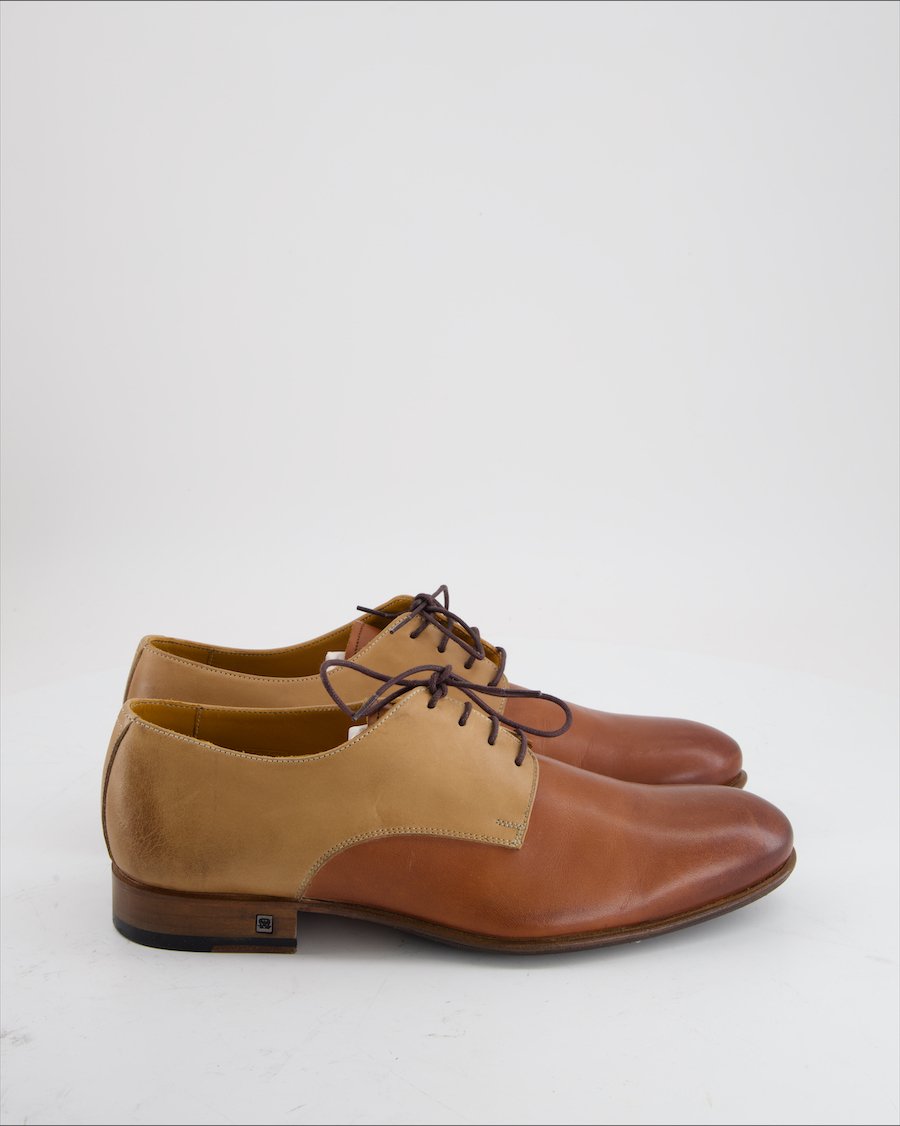 Navyboot Flats Leather Camel Eu 41