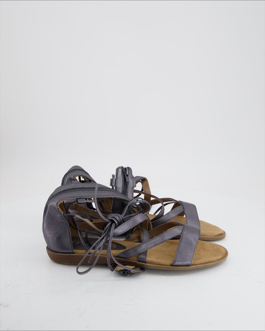 Unisa Sandals Leather Silver Eu 41