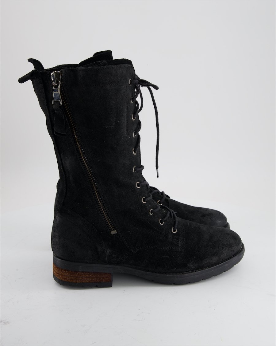 MAX Ankle Boots Suede Black Eu 41