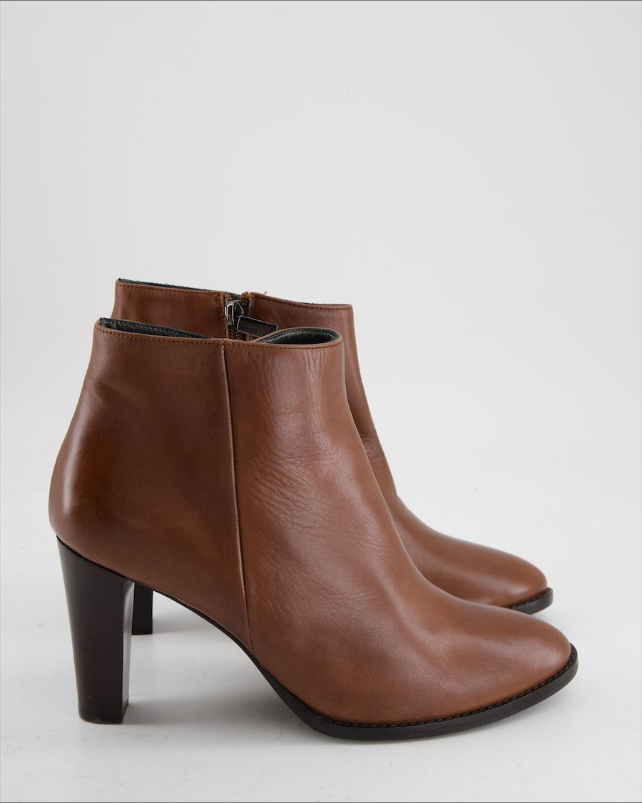 Navyboot Ankle Boots Leather Brown