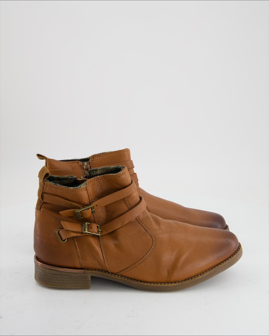 S.Oliver Ankle Boots Leather Camel Eu 41