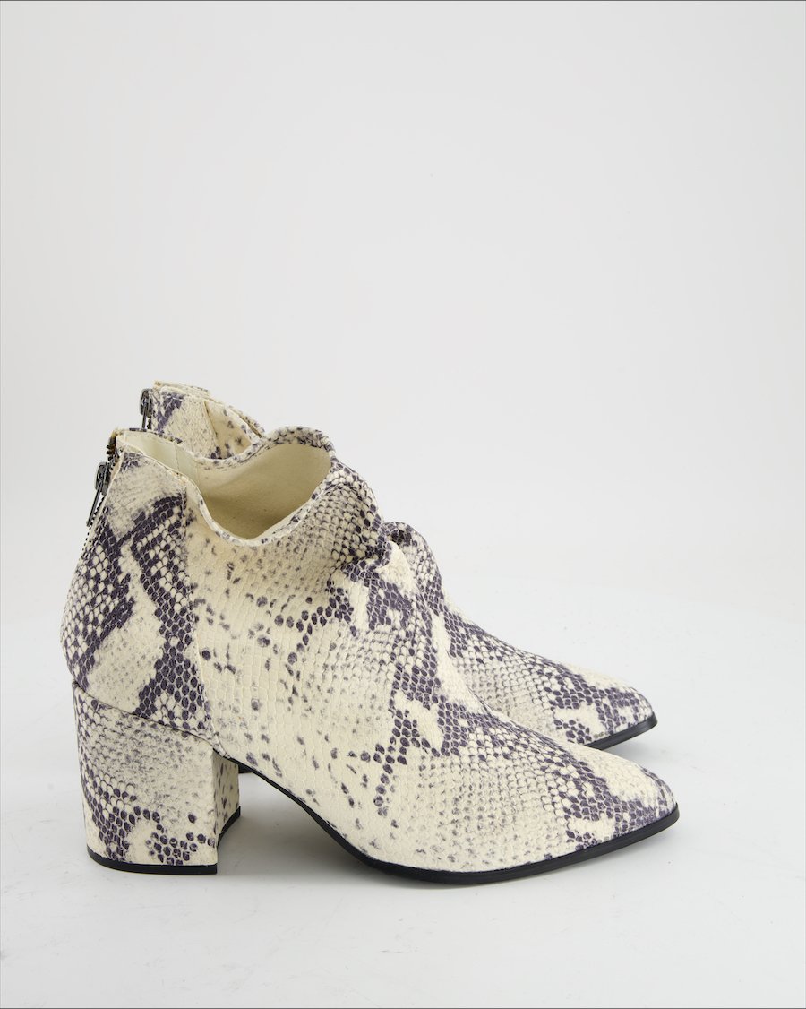 Steve Madden Ankle Boots Leather White Eu 41