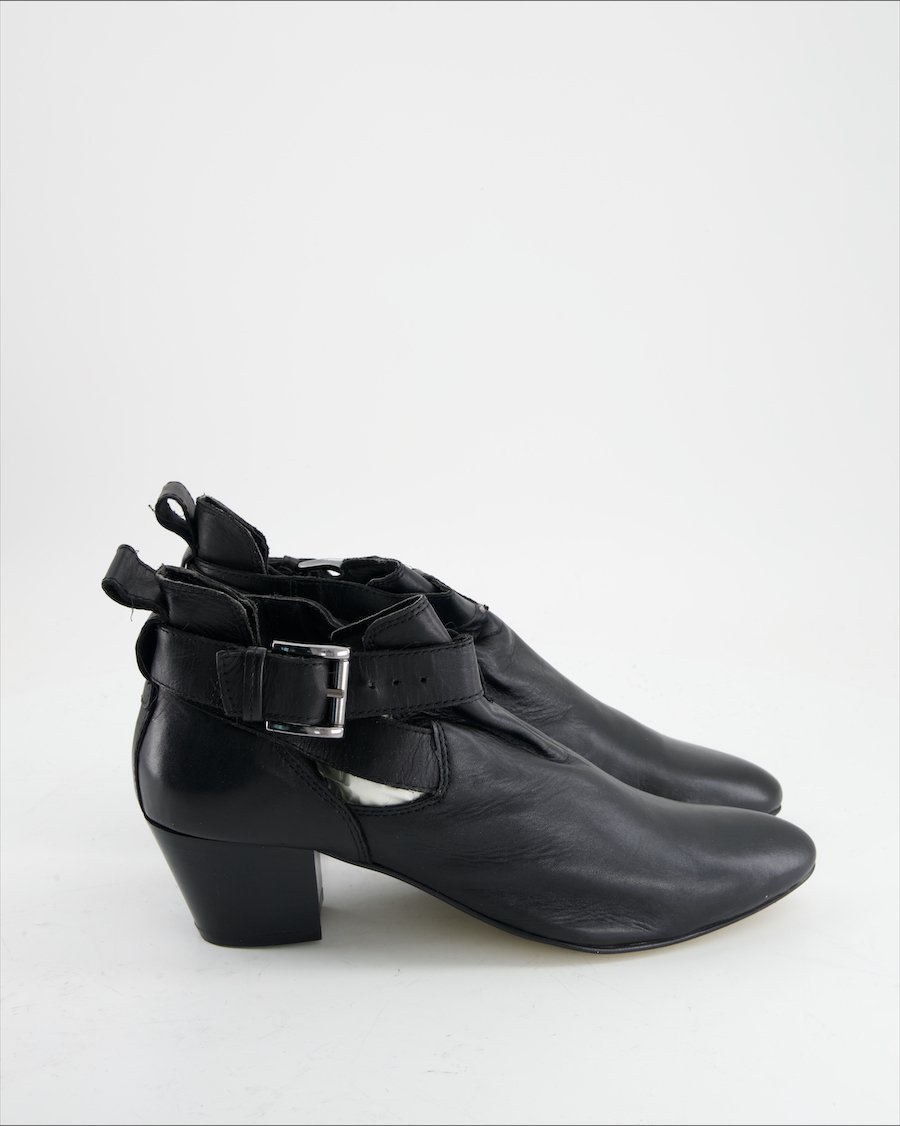Roberto Santi Ankle Boots Leather Black Eu 41