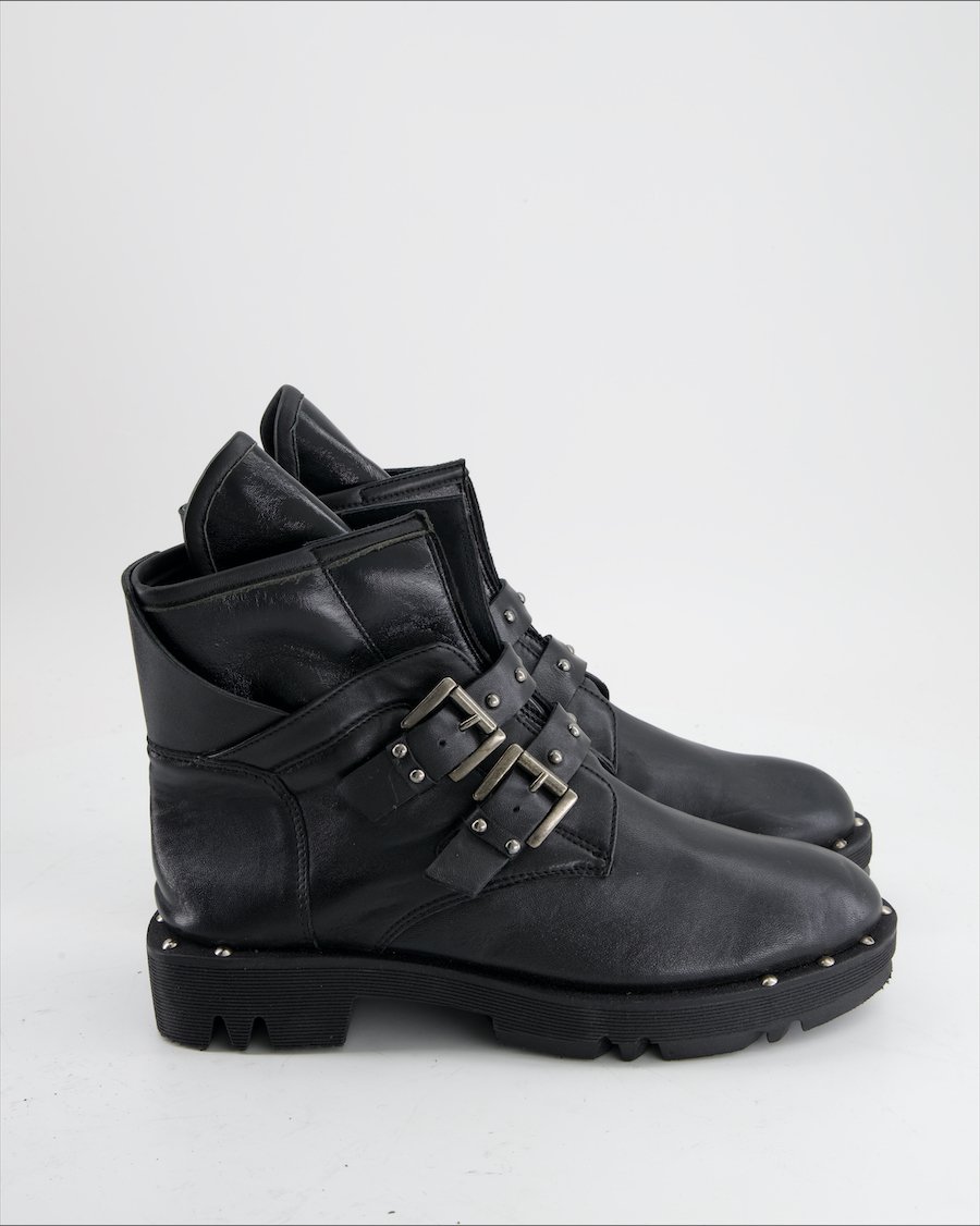 Tosca Blu Ankle Boots Leather Black Eu 38