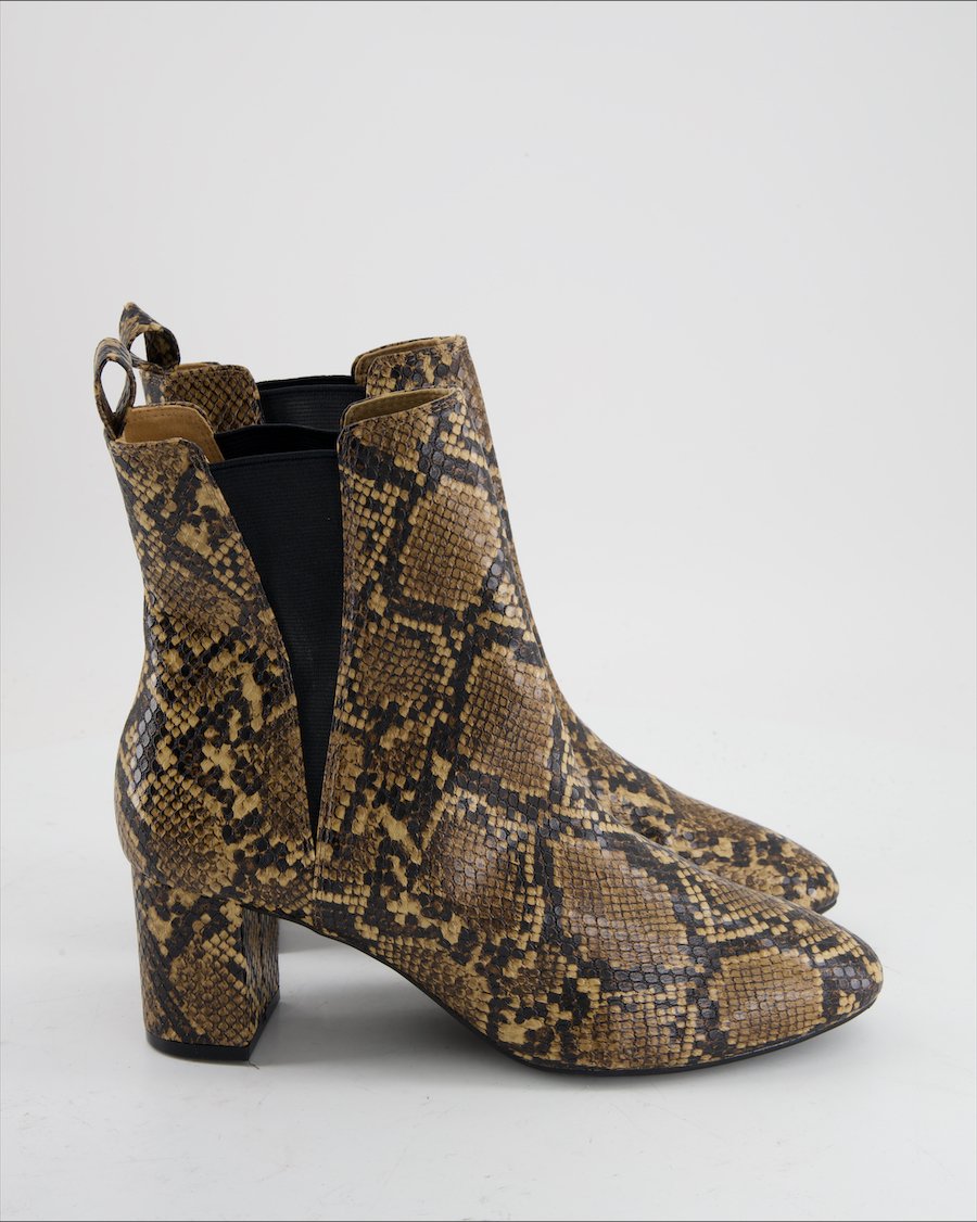 H&M Ankle Boots Leather Brown Eu 40