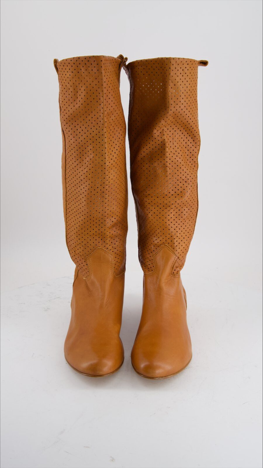 Lady Kiara Boots Leather Camel Eu 41