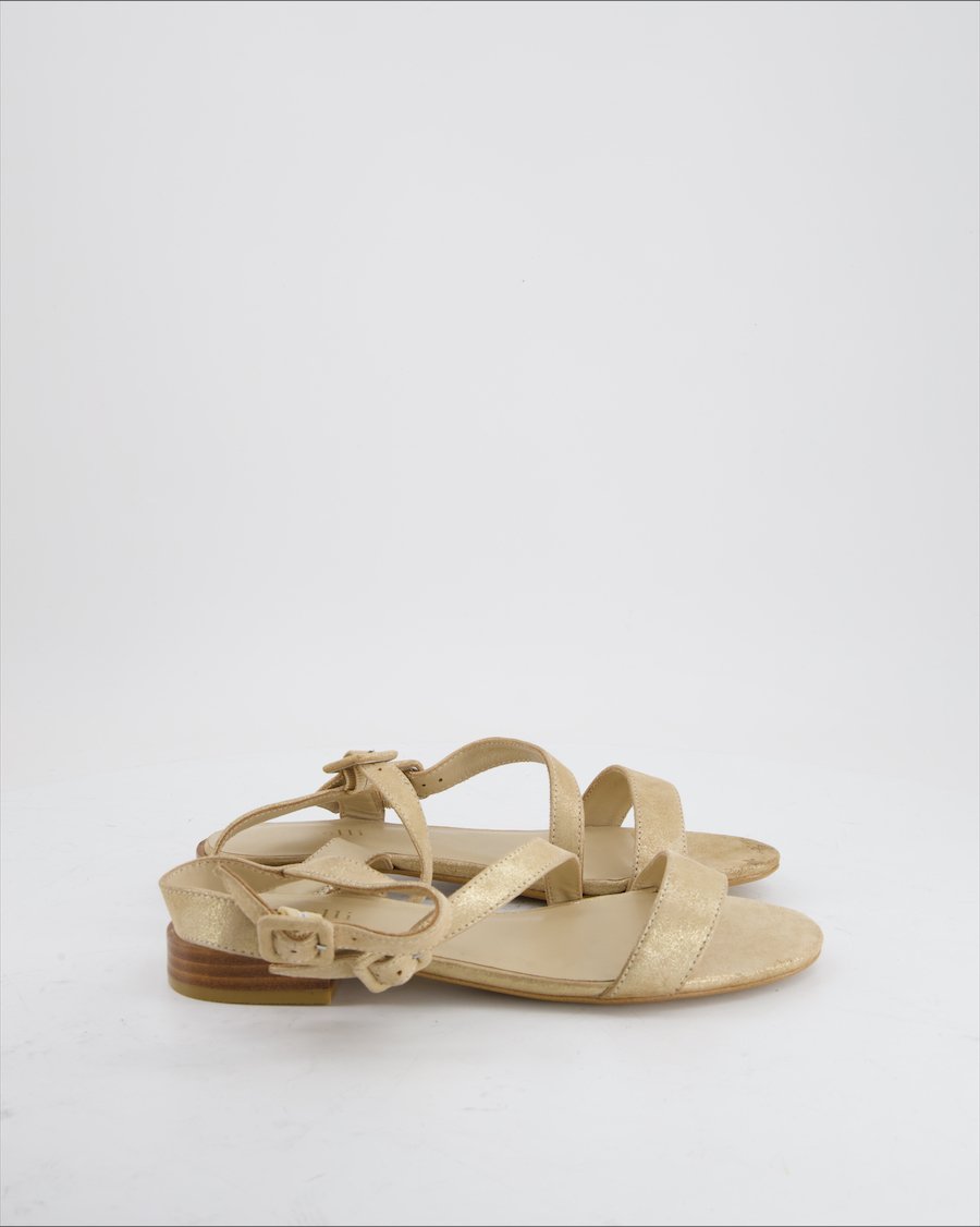 Minelli Sandals Suede Gold Eu 39