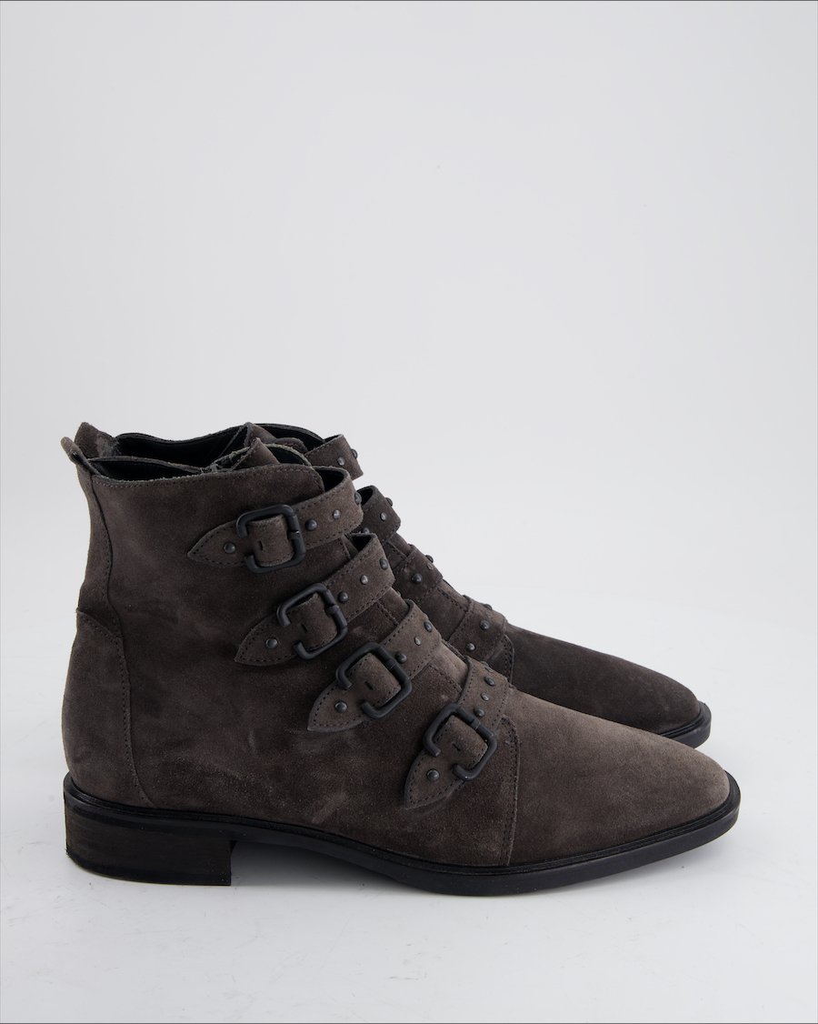 Paul Green Ankle Boots Suede Anthracite Eu 39.5