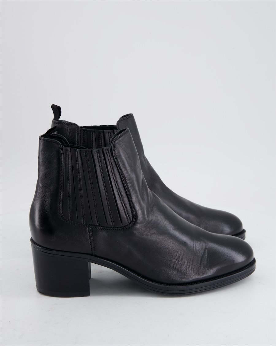 Varese Ankle Boots Leather Black Eu 40