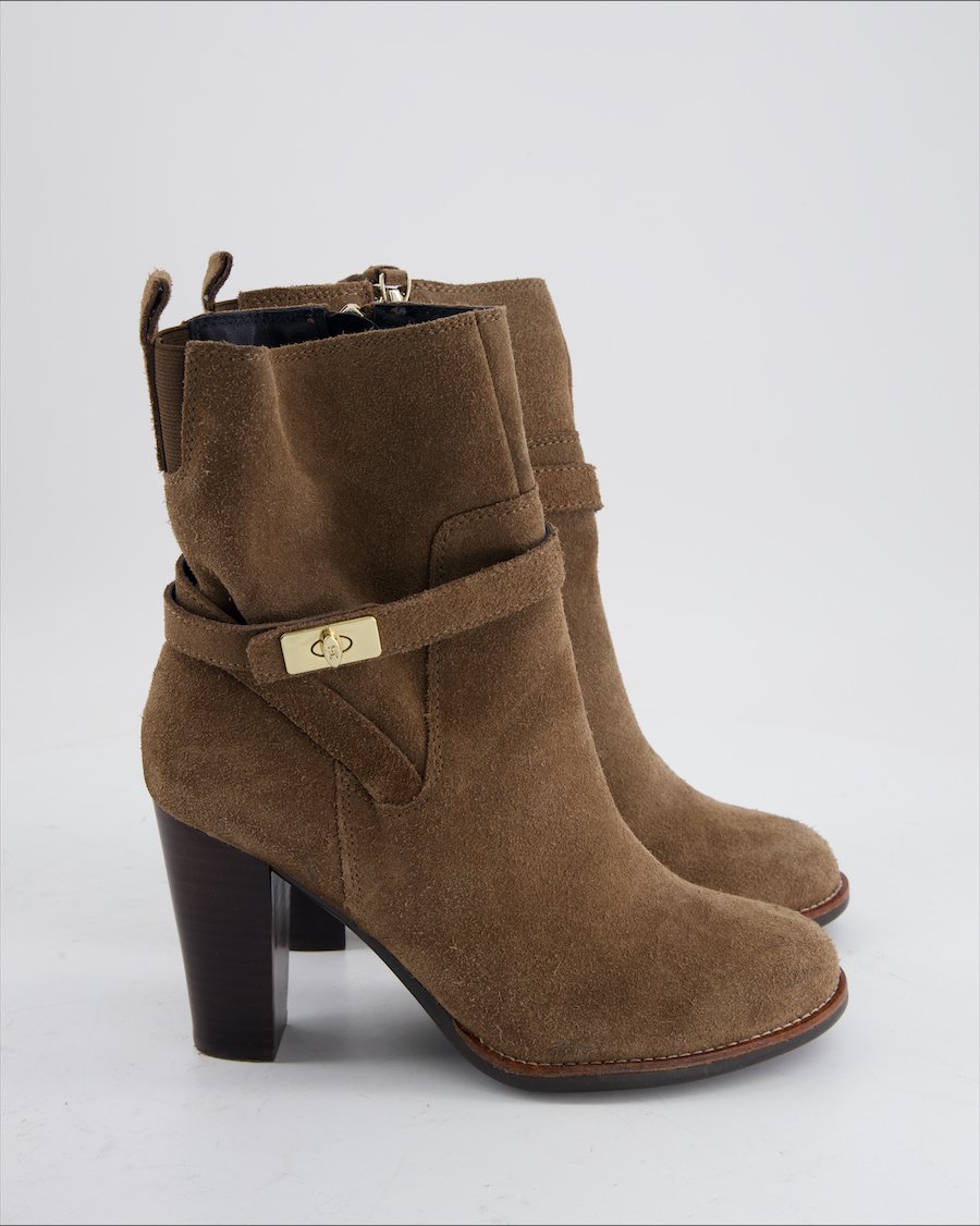 Tommy Hilfiger Ankle Boots Suede Brown Eu 38