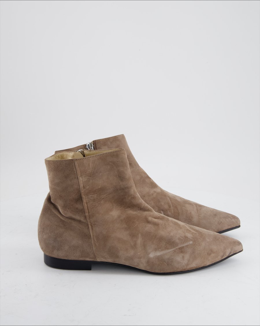 Navyboot Ankle Boots Suede Brown Eu 40