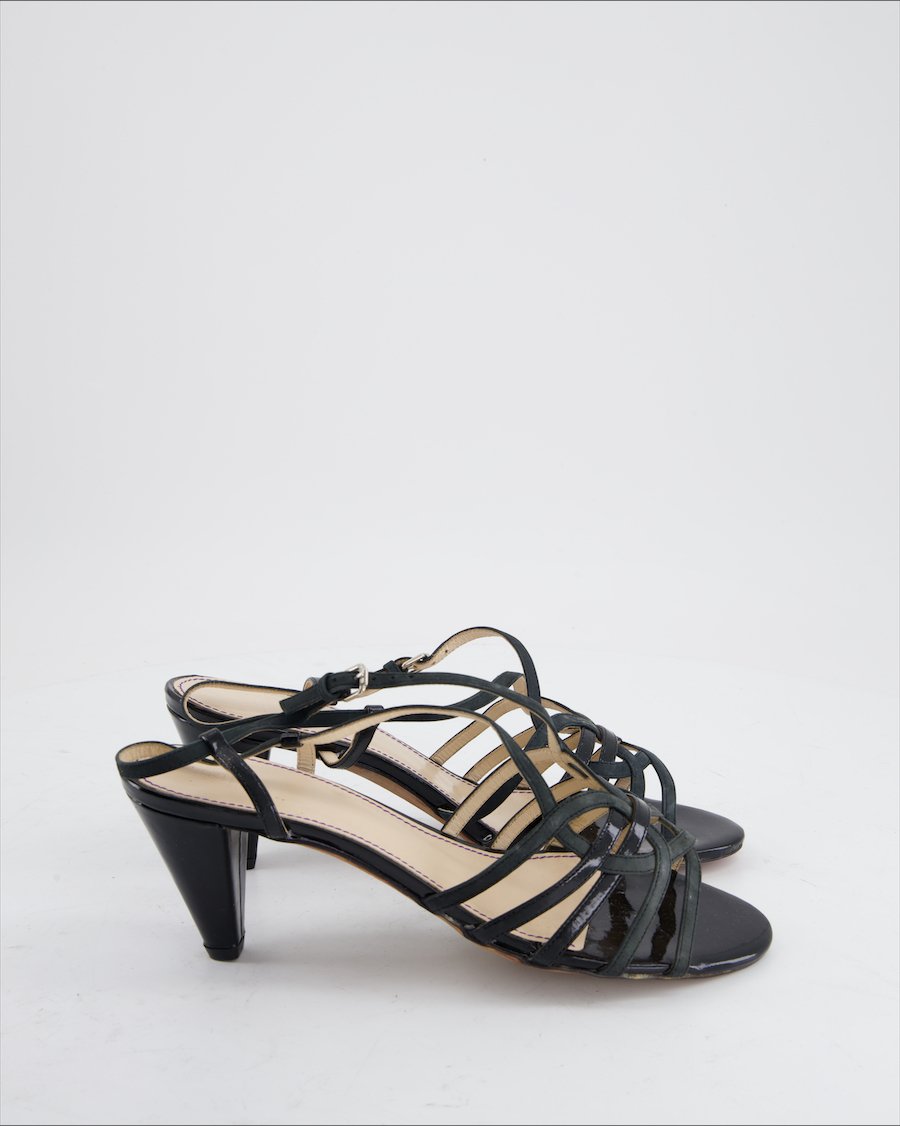 Navyboot Heels Velvet Black Eu 39