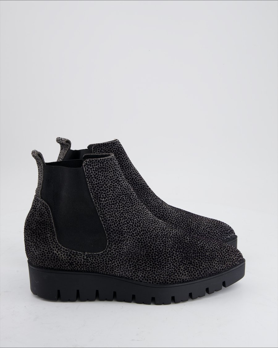 Nubikk Ankle Boots Velvet Anthracite Eu 38