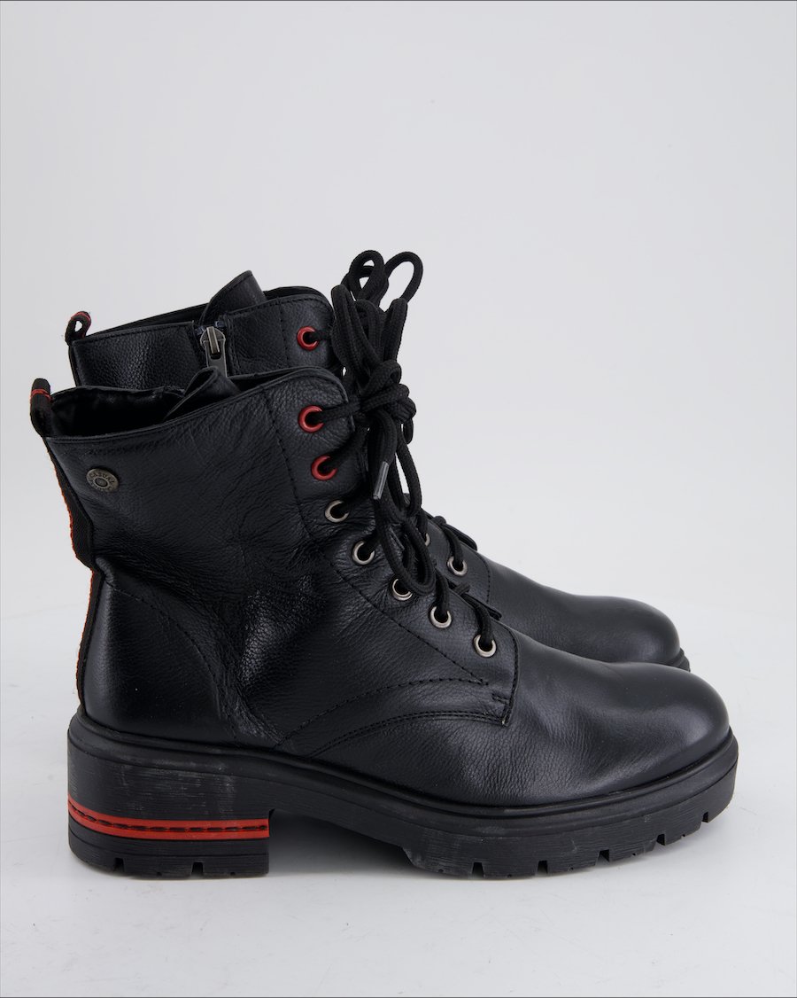 Lasocki Ankle Boots Leather Black Eu 39