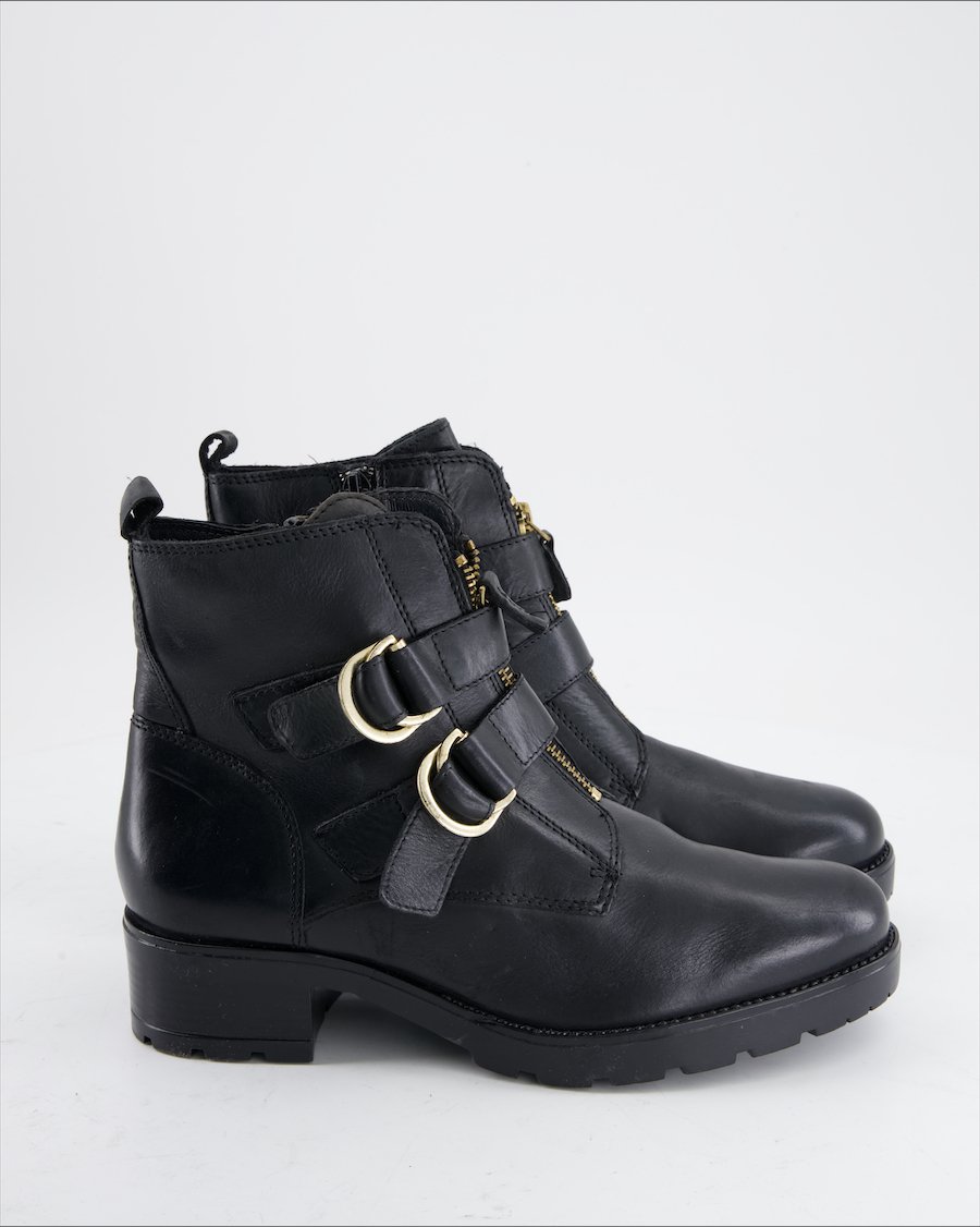 5th Avenue Ankle Boots Leather Black Eu 39