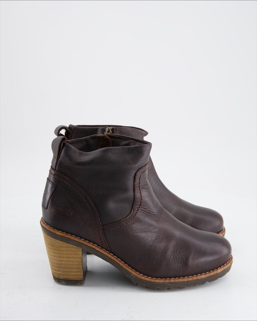 Panama Jack Ankle Boots Leather Brown Eu 37