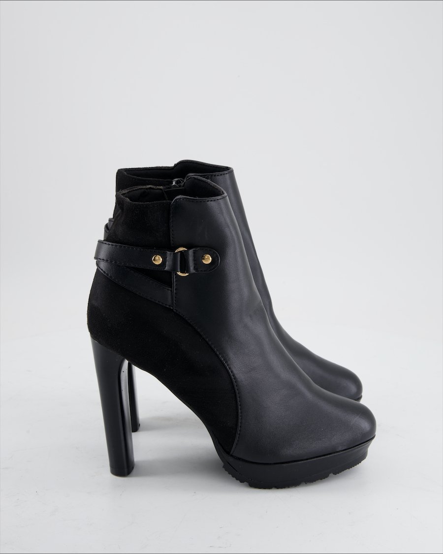 Anna Field Ankle Boots Leather Black Eu 37