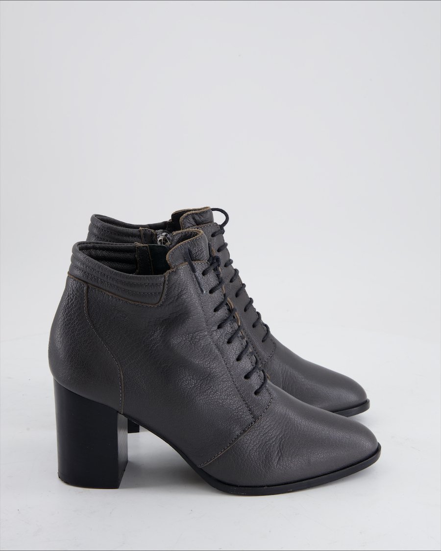 Navyboot Ankle boots Leather Anthracite Eu 36