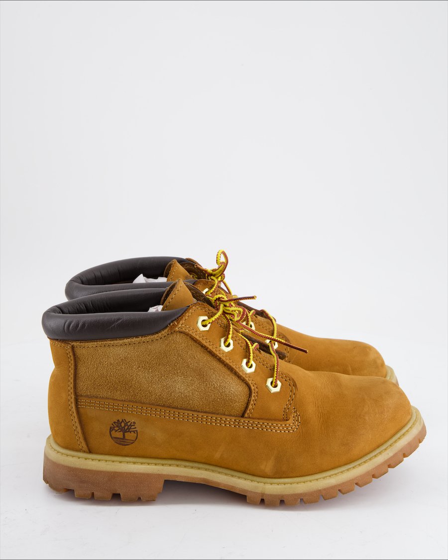 Timberland Trainers Leather Camel Eu 39