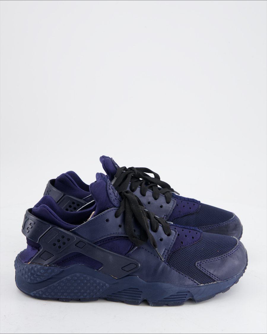 Nike Huarache Trainers Leather Blue EU 40