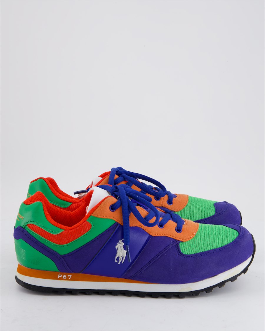 Polo Ralph Lauren Trainers Leather Blue EU 40