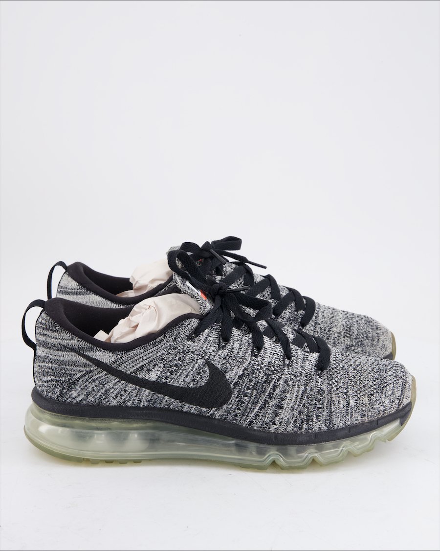 Nike Flyknit Air Max Trainers Cloth Grey Eu 40