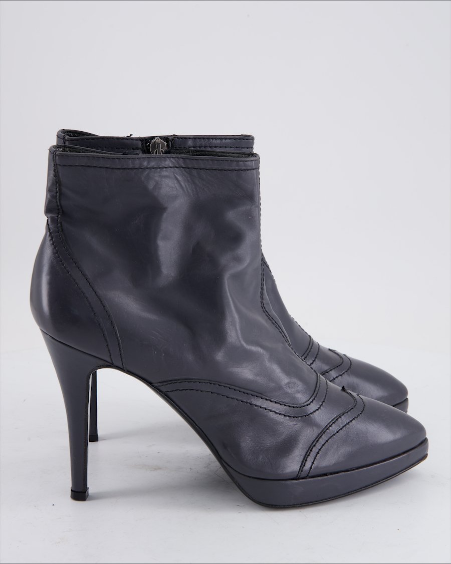Navyboot  Ankle boots Leather Anthracite Eu 40