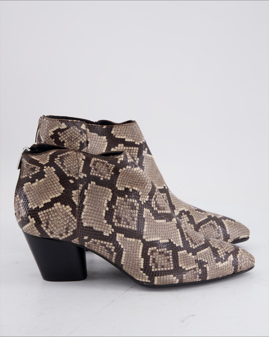 LOU LOU Ankle Boots Leather Brown Eu '40