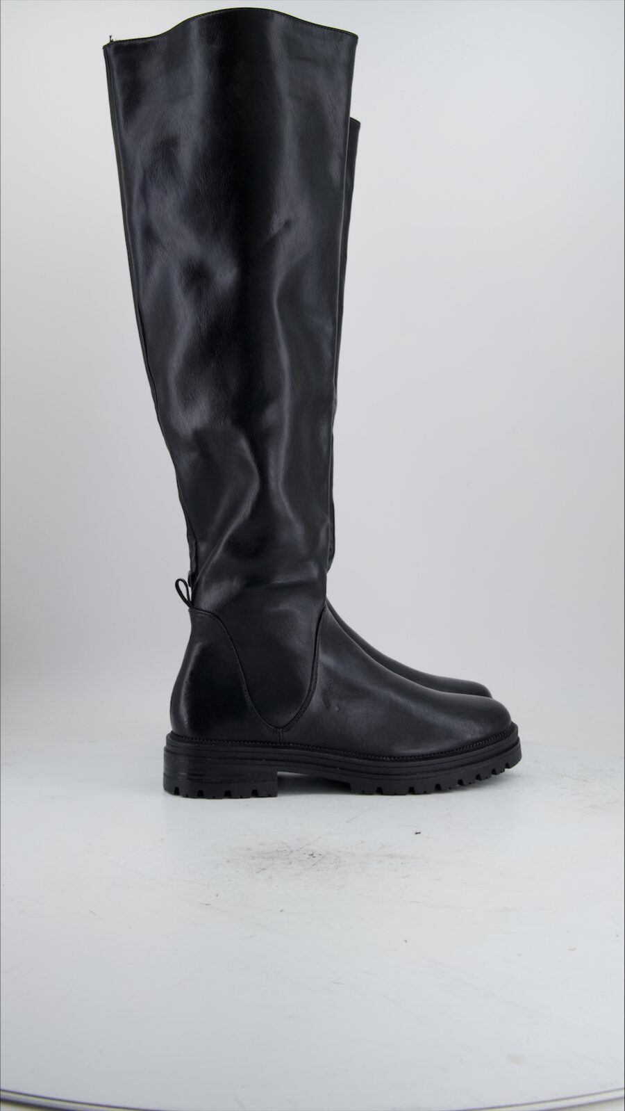 Catwalk Boots Leather Black Eu 40
