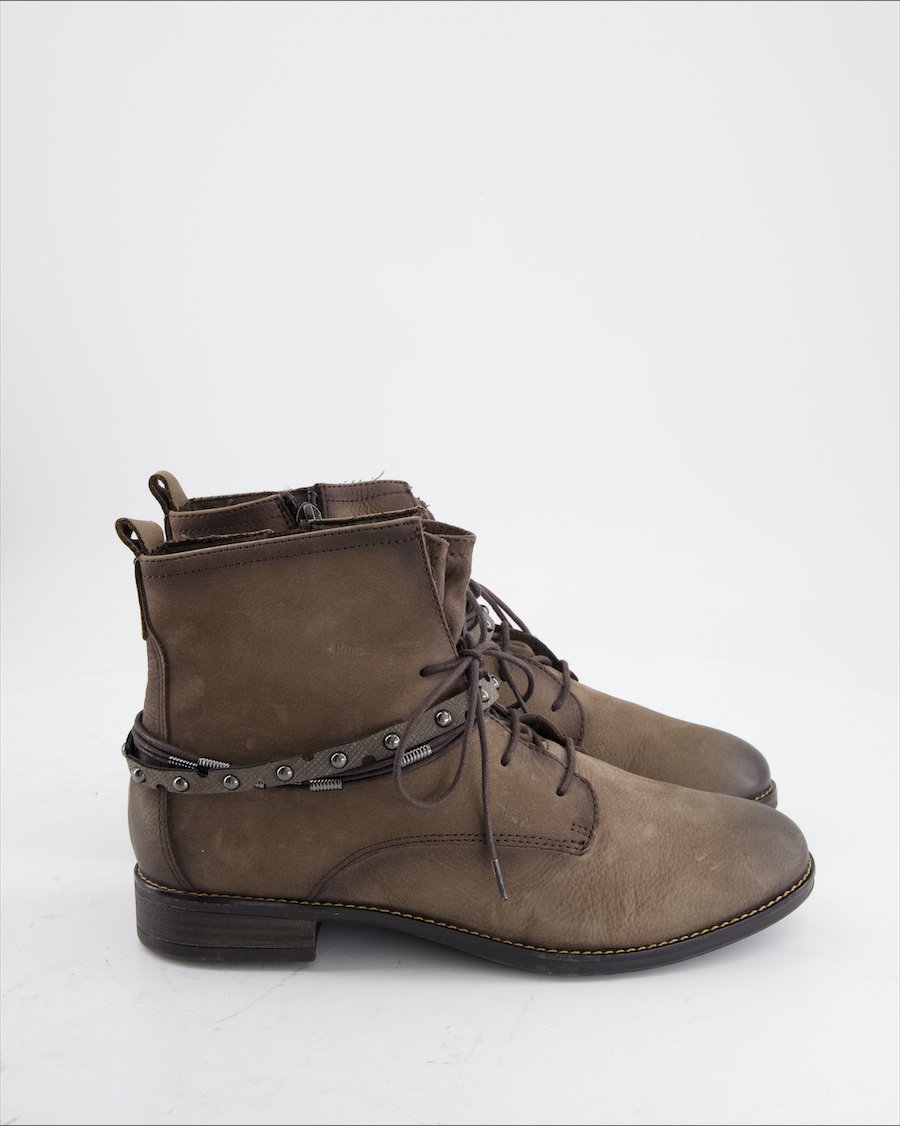 Tamaris Ankle Boots Leather Anthracite Eu 40