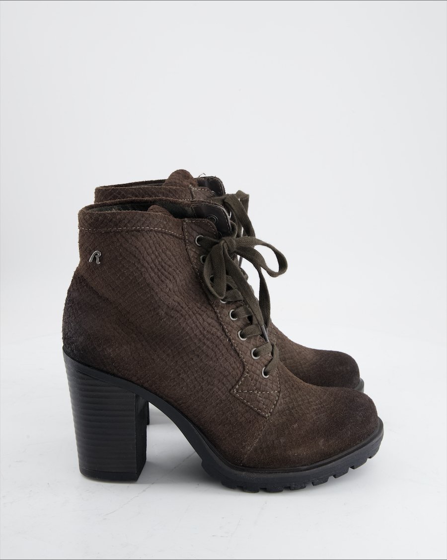 Replay Ankle boots Suede Brown Eu 40