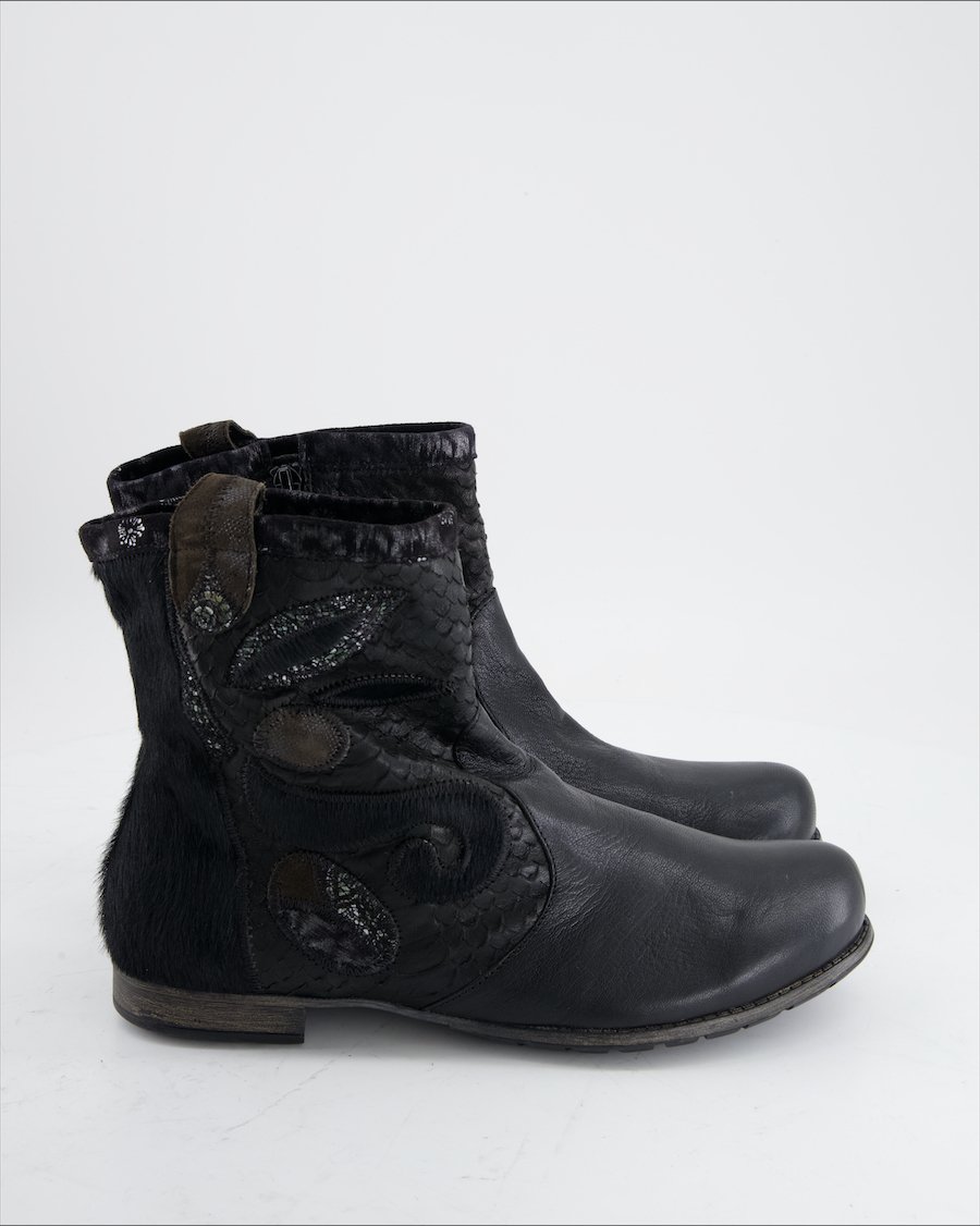 THINK! Ankle Boots Leather Black Eu 40
