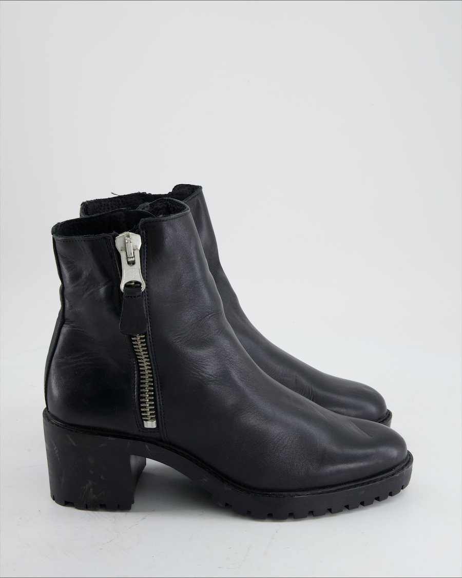 Roberto Santi Ankle Boots Leather Black Eu 40