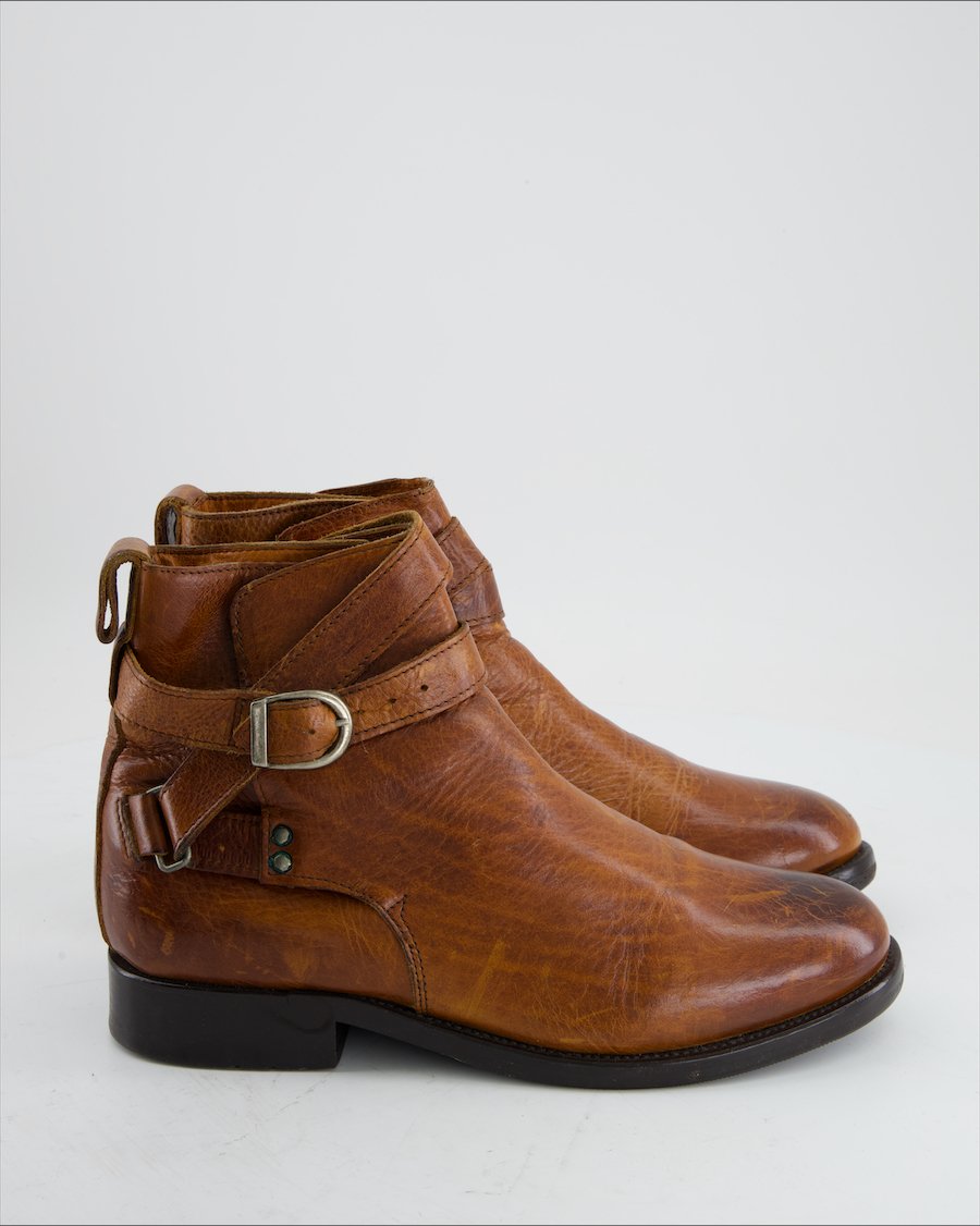 MCS Ankle Boo Leather Brown