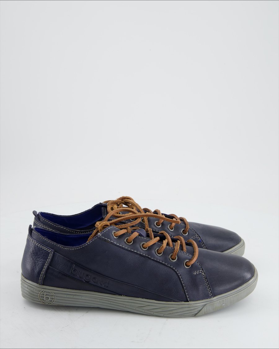 Bugatti Flats Leather Navy Eu 42