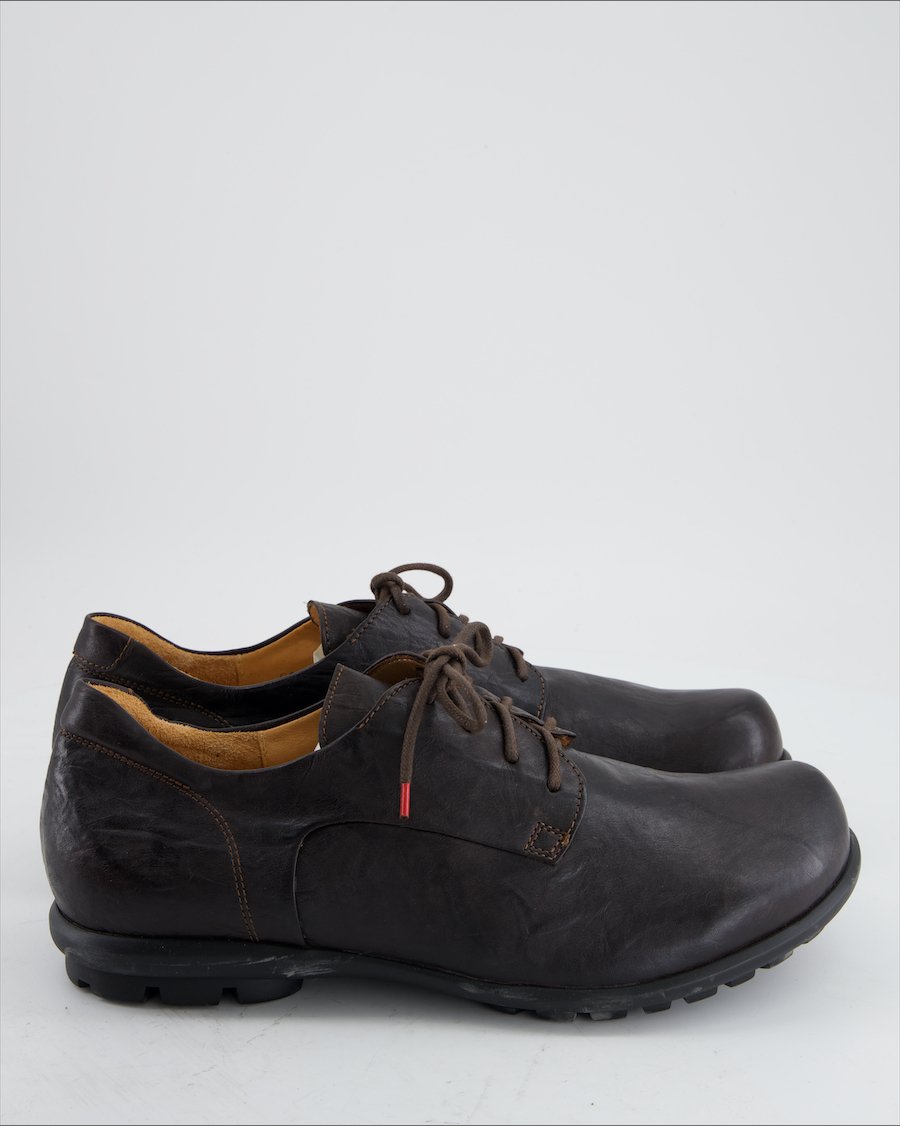 Think! Flats Leather Brown Eu 42