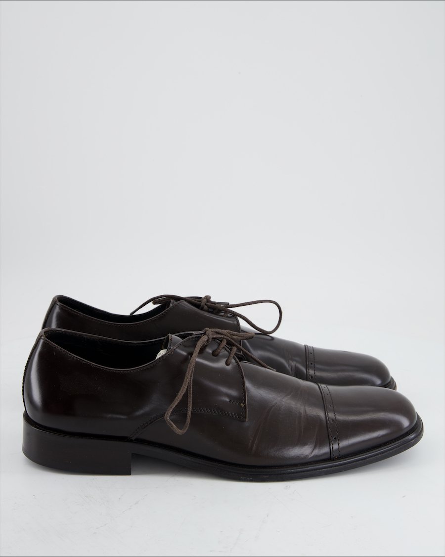 Navyboot Flats Leather Brown Eu 42