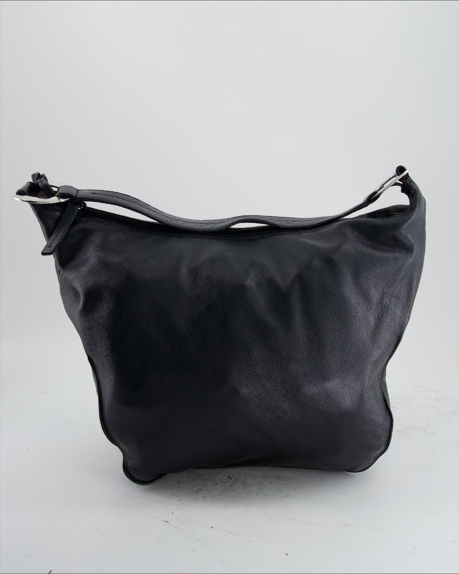 Furla Handbag Leather Black