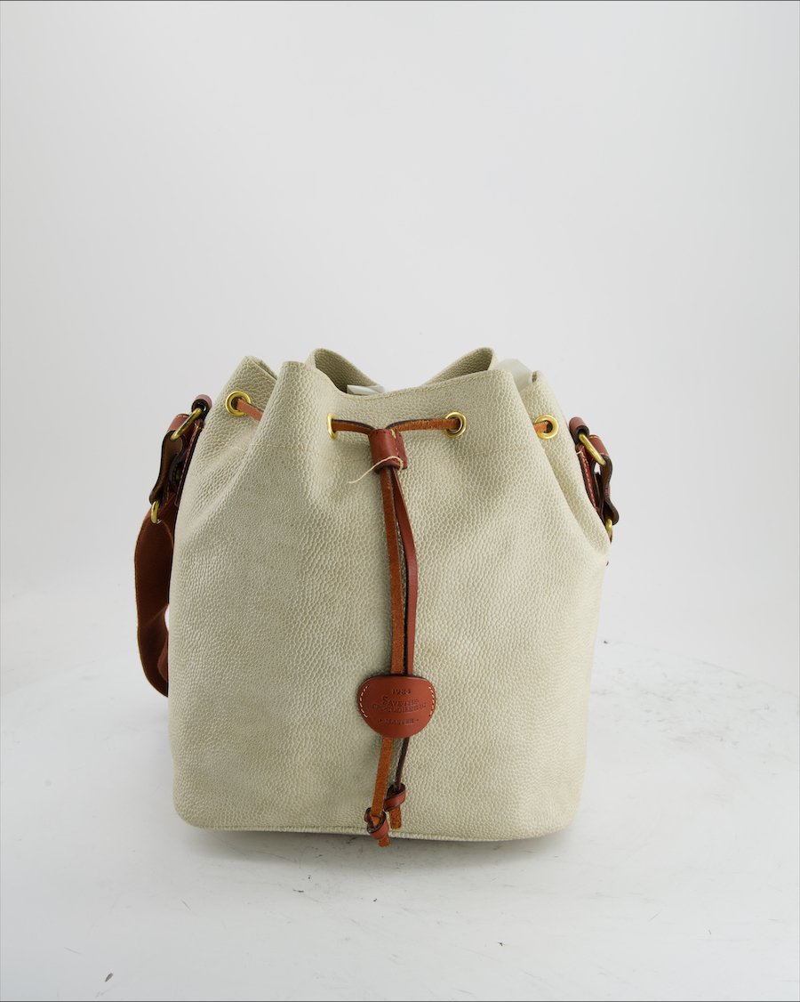 Master By Nannini Crossbody Bag Leather Beige