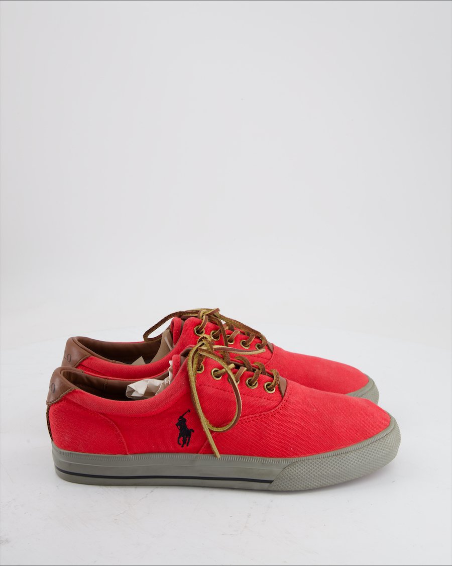 Polo Ralph Lauren Trainers Cloth Red Eu 41.5