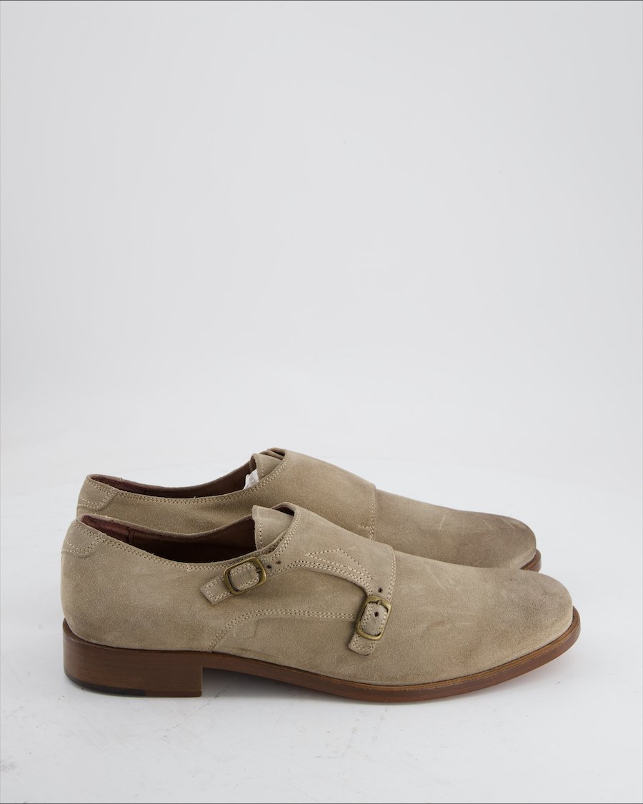 Gianfranco Pini Flats Suede Beige Eu 42