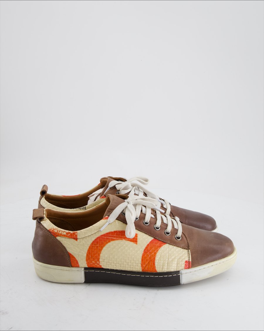 Elephbo Trainers Leather Brown Eu 42