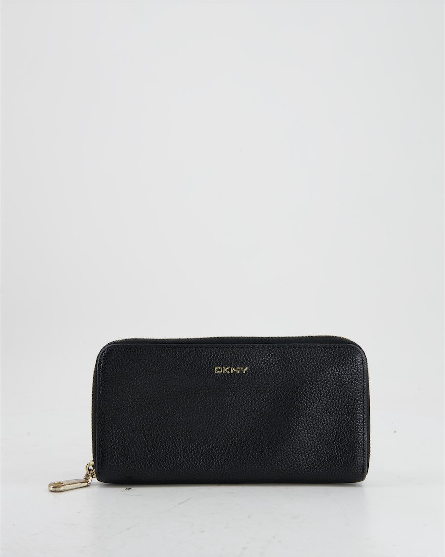 DKNY Wallet Leather Black