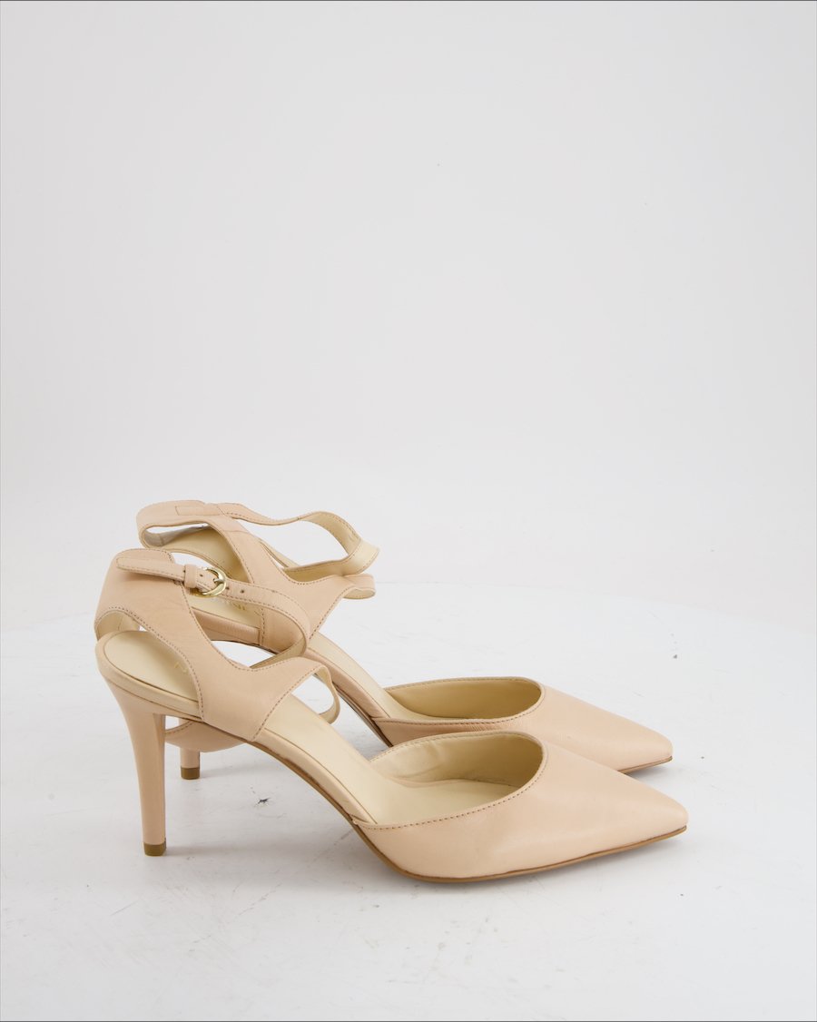 Nine West Heels Leather Pink Eu 40