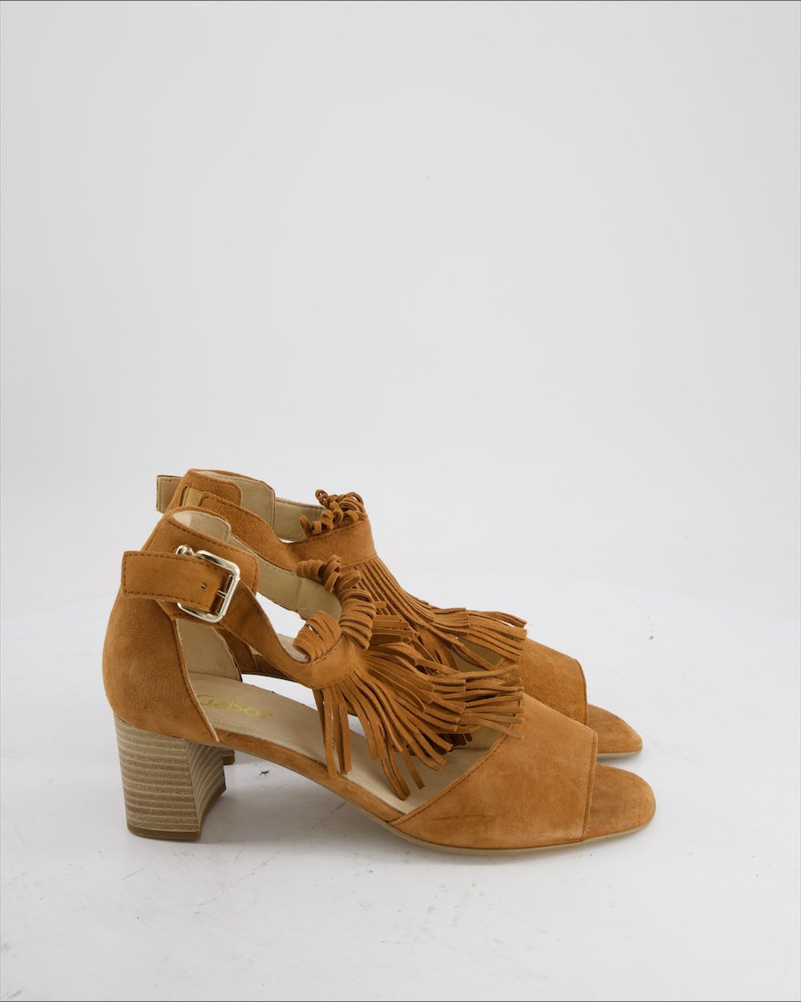 Gabor Heels Suede Brown Eu 40