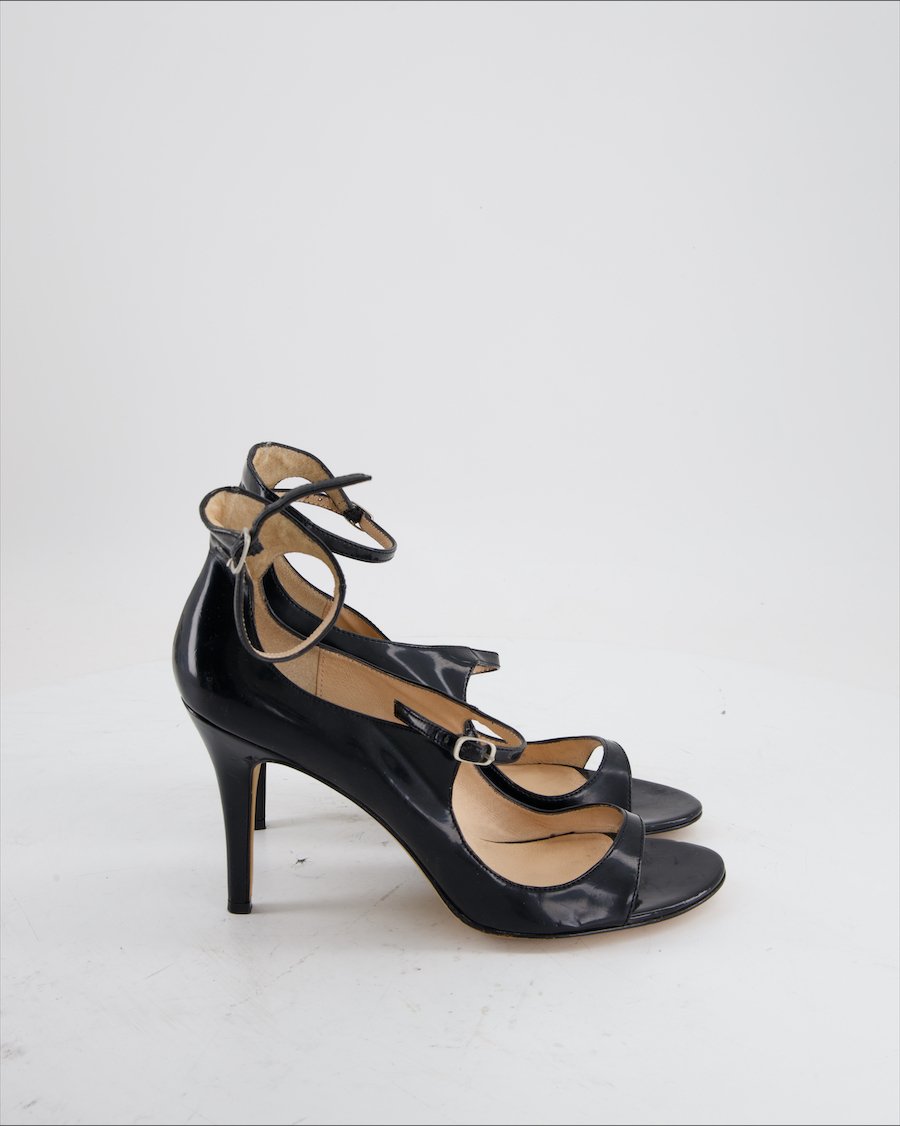 Diesel Heels Leather Black Eu 40